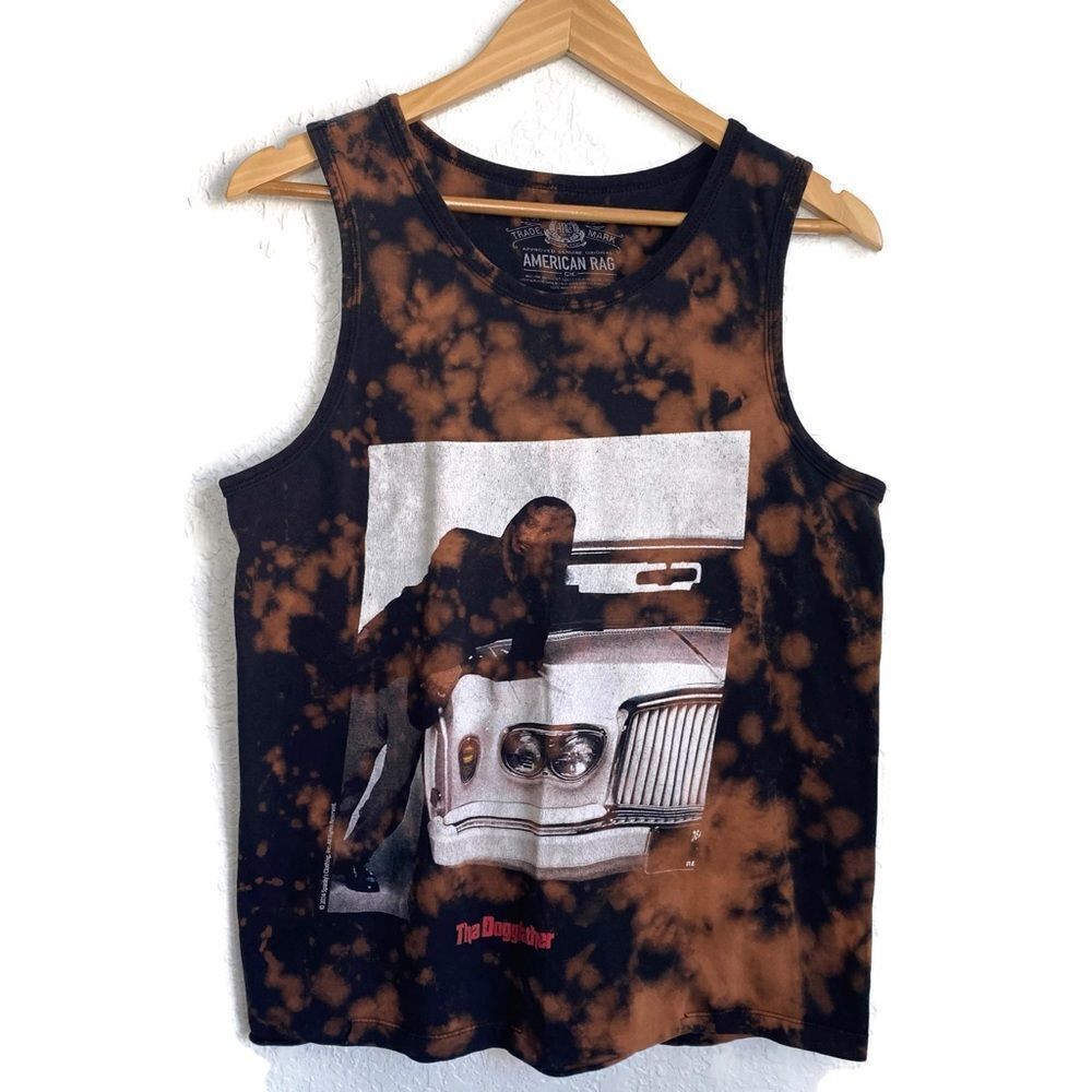 Men’s Snoop Dogg Acid Wash Tank Sz S